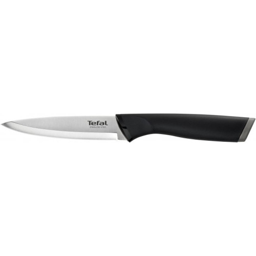 Кухонний ніж універсальний Tefal Comfort, 12см, нержавіюча сталь, пластик, чорний