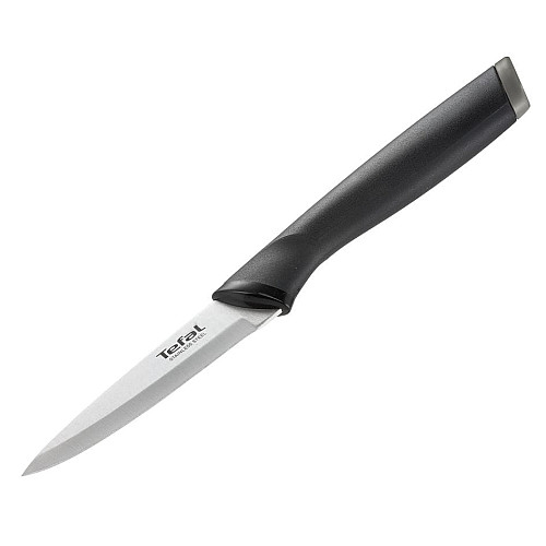 Набор ножей Tefal Comfort с деревянной подставкой, 5шт. нержавеющая сталь, пластик, дерево, черный