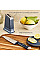 Кухонный нож шеф-повара Tefal EverSharp, 2 предмета, 16.5см, нержавеющая сталь, бакелит, черный