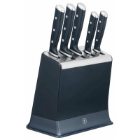 Набор ножей Tefal Ever Sharp Pro, 6 предметов, нержавеющая сталь, бакелит, черный