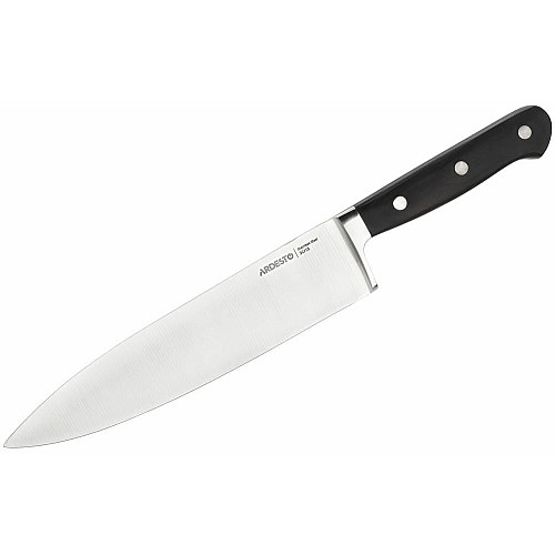 Кухонный нож поварской ARDESTO Black Mars, 20.3см, нержавеющая сталь, дерево, черный