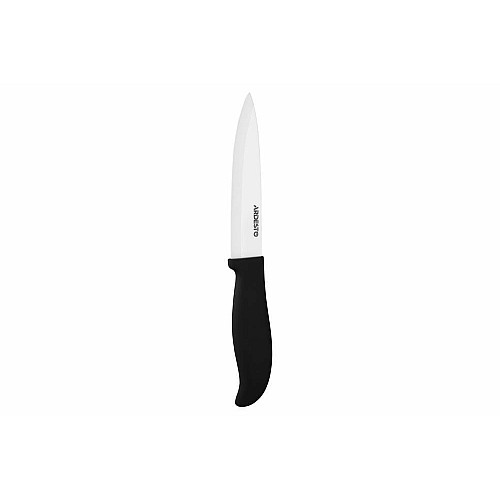 Нож керамический слайсерный ARDESTO Fresh, 12.5см, керамика, пластик, черный
