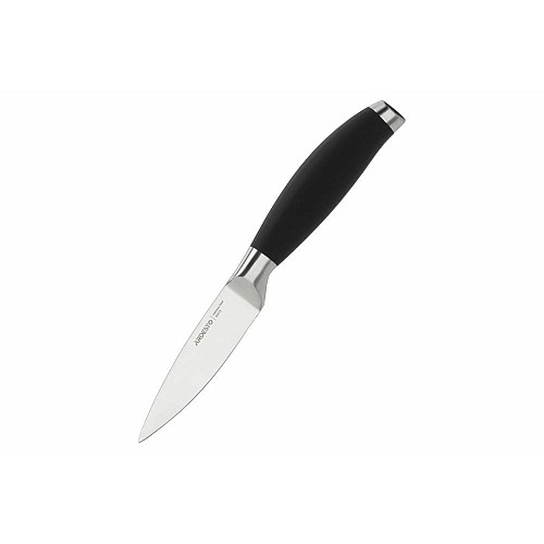 Кухонный нож для овощей ARDESTO Gemini, 8.9см, нержавеющая сталь, пластик, черный
