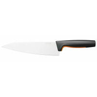 Кухонный нож поварской Fiskars Functional Form, большой, 19.9см, нержавеющая сталь, пластик, черный