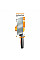 Кухонный нож поварской Nakiri Fiskars Functional Form, 15.8см, нержавеющая сталь, пластик, черный