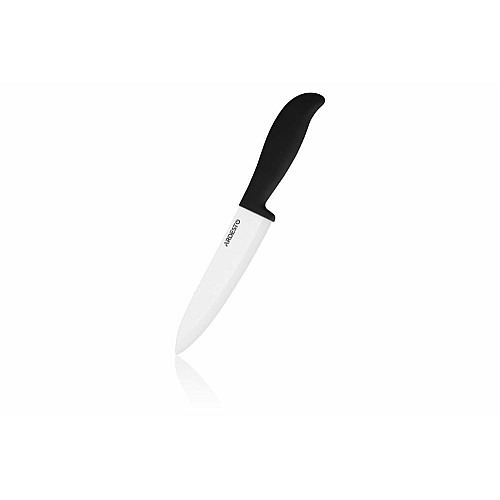 Нож керамический поварской ARDESTO Fresh, 15см, керамика, пластик, черный