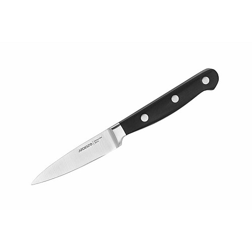 Кухонный нож для овощей ARDESTO Black Mars, 8.9см, нержавеющая сталь, дерево, черный