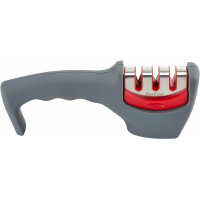 Точилка для ножей Tefal Fresh Kitchen, нержавеющая сталь, пластик, серый