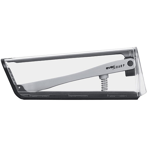 Кухонный нож поварской Tefal Eversharp, 16.5см, с чехол-точилкой нержавеющая сталь, пластик, черный
