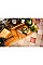 Кухонный нож кухонный Santoku Fiskars Functional Form, 16см, нержавеющая сталь, пластик, черный