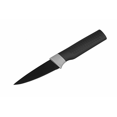 Кухонный нож для овощей ARDESTO Black Mars, 8см, нержавеющая сталь, пластик, черный