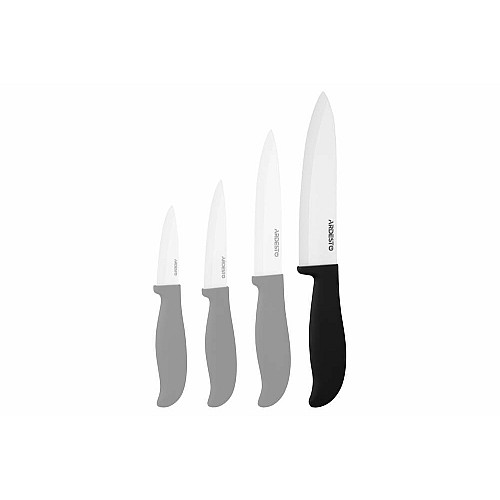 Нож керамический поварской ARDESTO Fresh, 15см, керамика, пластик, черный
