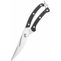 Ножиці кухонні для птиці ARDESTO Black Mars, 25.5см, нержавіюча сталь, пластик, чорний