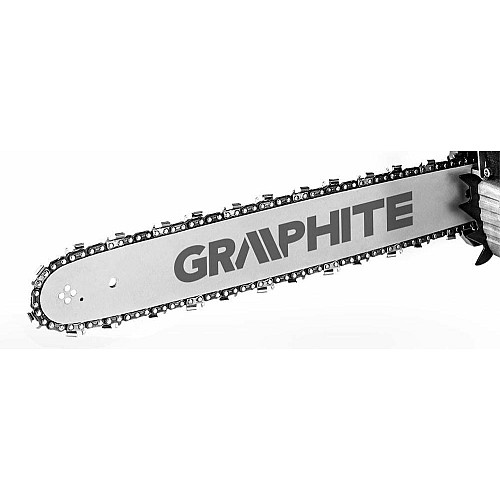 Пила цепная бензиновая GRAPHITE 40/45см 2кВт/2.7л.с. 52см3 5.53кг