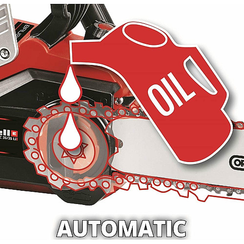 Пила цепная аккумуляторная Einhell Professional GP-LC 36/35 Li-Solo 18В PXC шина 35см 15м/с 3.79кг без АКБ и ЗП