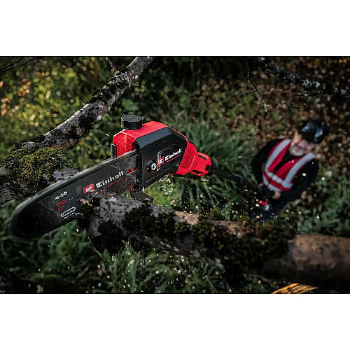Висоторіз ланцюговий акумуляторний Einhell Professional GP-LC 18/20 Li T BL-Solo 18В шина 20см 7м/с штанга 174-250см 3.73кг без АКБ та ЗП