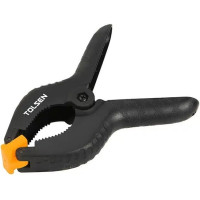 Струбцина Tolsen, затискач пружинний, пластик, 225мм