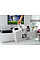 Льодогенератор побутовий Gorenje, 12кг/добу, 1.8л, дисплей, білий