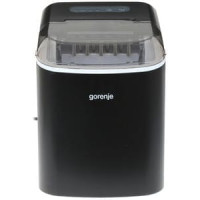 Льодогенератор побутовий Gorenje, 12кг/добу, 2.2л, дисплей, чорний