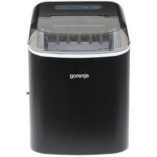 Льодогенератор побутовий Gorenje, 12кг/добу, 2.2л, дисплей, чорний