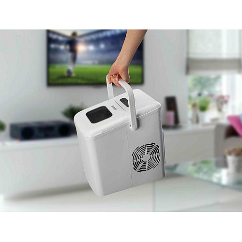 Льодогенератор побутовий Gorenje, 12кг/добу, 1 л, дисплей, білий