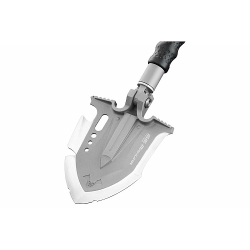 Лопата-мультитул тактична 2E Mahura Steel Gray розбірна, 23в1, з сумкою у комплекті, 107 см макс., 1.5 кг