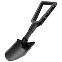 Лопата тактична 2E Fox One Black складна, 59 см, 1.1 кг