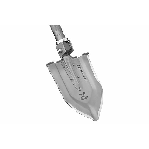 Лопата-мультитул тактична 2E Ranger Steel Gray розбірна, 22в1, з чохлом у комплекті, 103 см макс., 1.6 кг