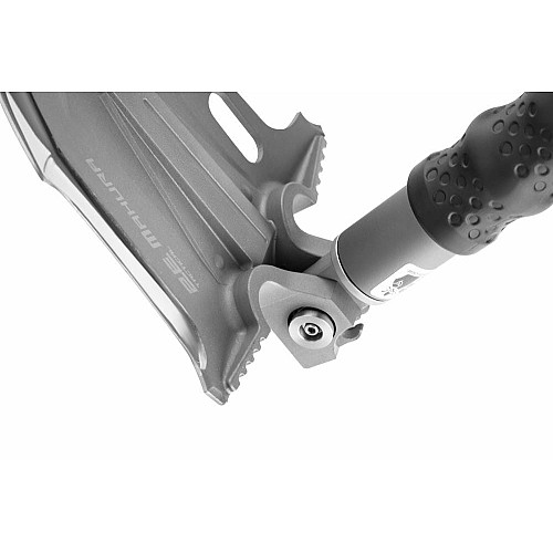 Лопата-мультитул тактична 2E Mahura Steel Gray розбірна, 23в1, з сумкою у комплекті, 107 см макс., 1.5 кг