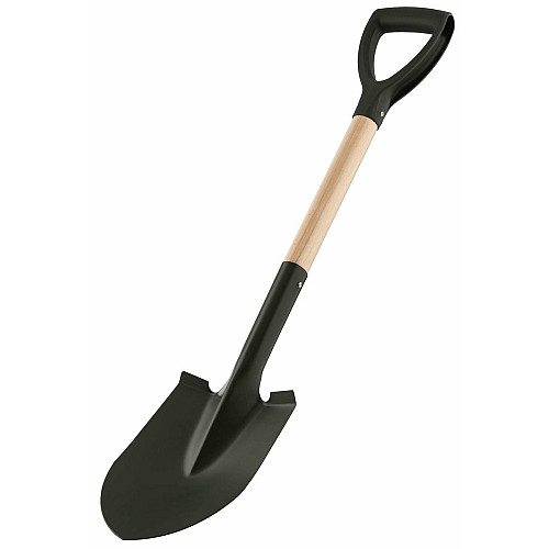 Лопата штыковая 2E Digger 1, компактная, деревянный черенок, 1.5мм, 78см, 0.93кг