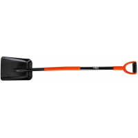 Лопата совковая Neo Tools, рукоятка металлическая D-образная, 132см, 2кг