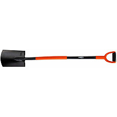 Лопата штикова Neo Tools пряма, руків'я металеве D-подібне, 125см, 2.12кг