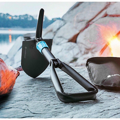 Лопата складная Cellfast IPRO™ с коркой 46.5см, 0.7кг