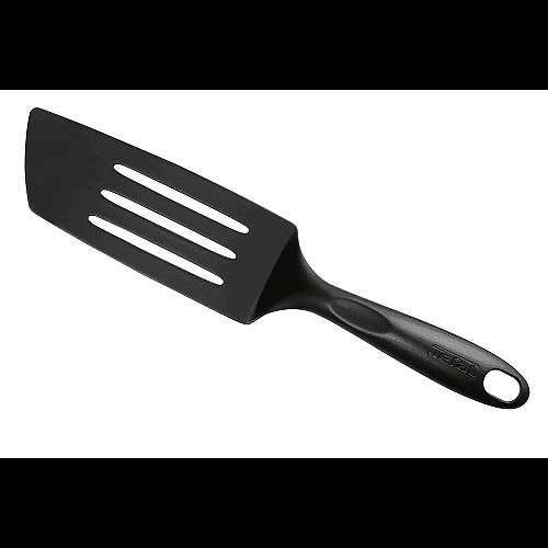 Лопатка кухонна Tefal Bienvenue, кутова, пластик, чорний