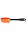 Лопатка кухонна Fiskars Essential, 27см, пластик, силікон, чорний