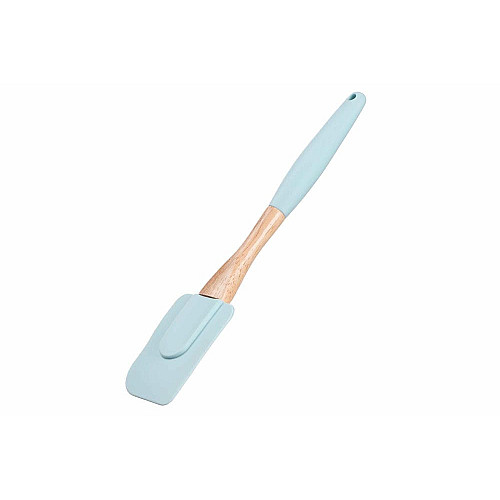 Лопатка ARDESTO Tasty Baking, 26.7см, силікон, дерево, блакитний