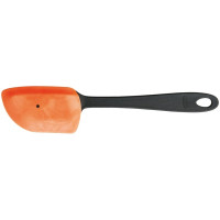 Лопатка кухонная Fiskars Essential, 27см, пластик, силикон, черный