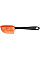 Лопатка кухонна Fiskars Essential, 27см, пластик, силікон, чорний