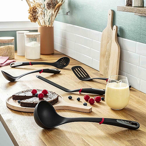 Лопатка для млинців Tefal Ingenio, нейлон, пластик, чорний
