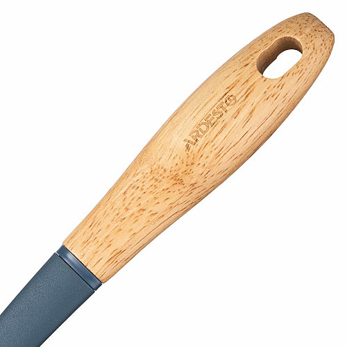 Лопатка с прорезями ARDESTO Midori, 34.5см, нейлон, дерево, синий