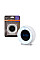 Світильник нічник з акумулятором OSRAM NIGHTLUX CLOCK 0.3Вт 3000/4000/6500К 5Лм 1000мА•год годинник USB-A > microUSB білий