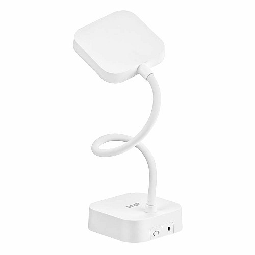Лампа настільна з акумулятором 2E 5Вт 5000K 1200мАг USB-A без БЖ білий