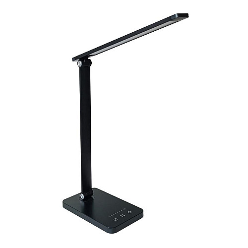 Лампа настільна OSRAM Panan DISK FOLD SQ 6.5W 3000К 4000К 6500К з димером, чорний