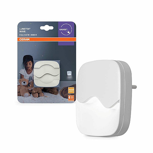 Светильник ночник OSRAM LUNETTA UNETTA WAVE 0.5Вт 3000К 5Лм белый