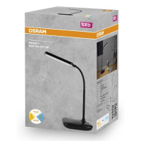 Лампа настільна OSRAM Panan DISK SQ 12W 3000К 4000К 6500К  з димером, чорний