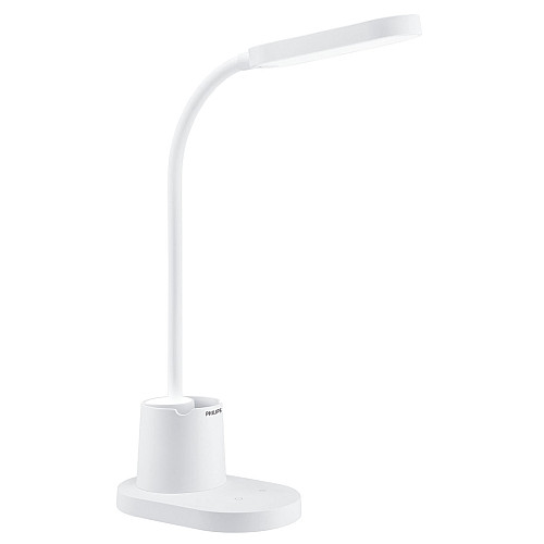 Лампа настольная с аккумулятором Philips Bucket 7Вт 3000/4000/5700K 1800мАч USB-A белый