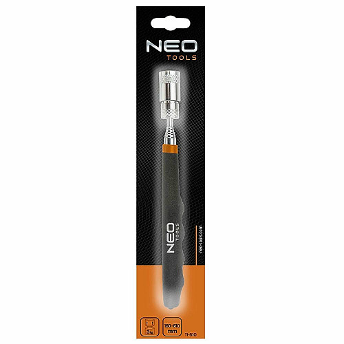 Магнитный держатель Neo Tools телескопический, 90-800мм, грузоподъемность до 3.5кг.