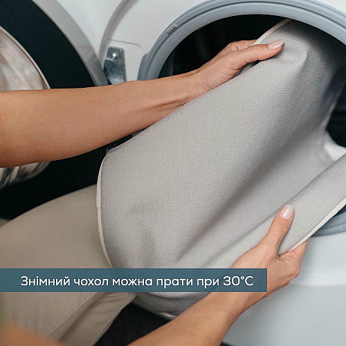 Массажная подушка Beurer для плеч, шеи, спины, ног, литий-ионный акум., сменный чехол, серый