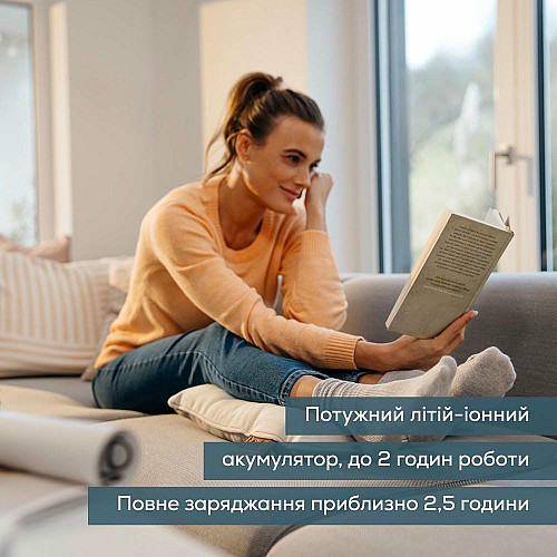 Массажная подушка Beurer для плеч, шеи, спины, ног, литий-ионный акум., вес - 1,85кг, сменный чехол, бежевый
