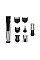 Набор для стрижки Remington G5 Graphite series, для бороды, усов, головы и тела, акум., роторный мотор, насадок-9, кейс, серебристый